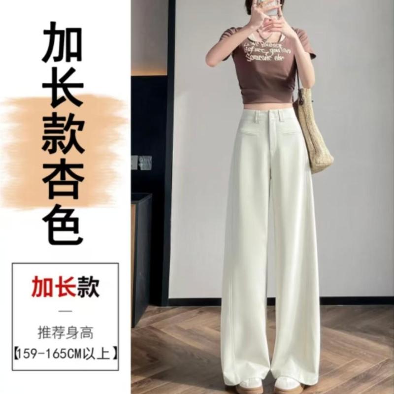 ZS スーツ ワイドレッグ パンツ レディース 2025 夏 シミタ ストレート ワイドレッグ フロアレングス パンツ レディース その他 トップス スーツ|undefined