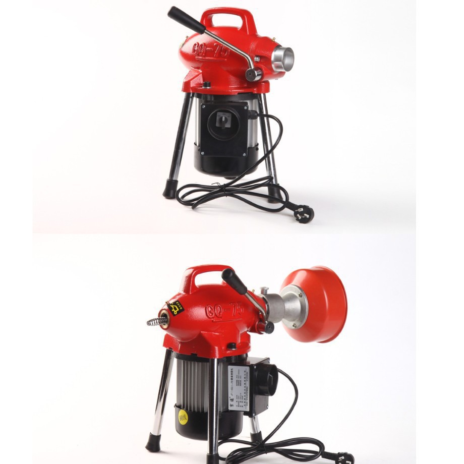 外销热款京日疏通机75型厨房下水道疏通机器家用疏通机疏通机厂家