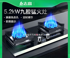 【政府补贴20%】志高天然气燃气灶具嵌入式液化气煤气灶家用双灶