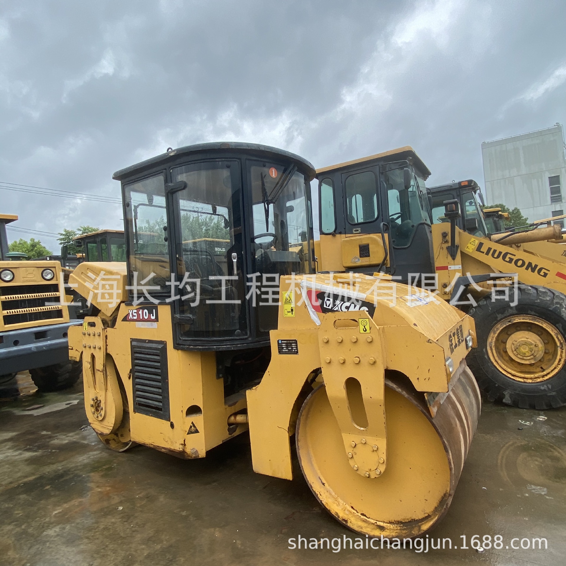 徐工压路机XS10J 压实机 小型压路机3吨压路机 起重机kbk两头忙