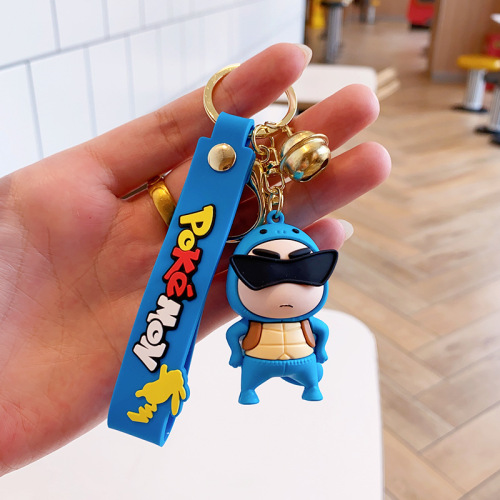 Creative cross-dressing transformation Shin-chan cartoon keychain doll car backpack pendant pendant doll small gift wholesale