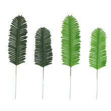 铁树叶仿真植物 插花装饰 仿真绿植批发办公室绿色仿真萝卜叶