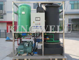 峻威供应日产20吨管冰机、大型管冰机 制冰机 食用冰 工业制冰机