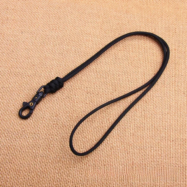 Z08 Manufacturer's Ready-Made Handmade Keychain Lanyard, Flashlight Rope, Hanging Neck Rope, 7-Core Paracord Braided Id Strap