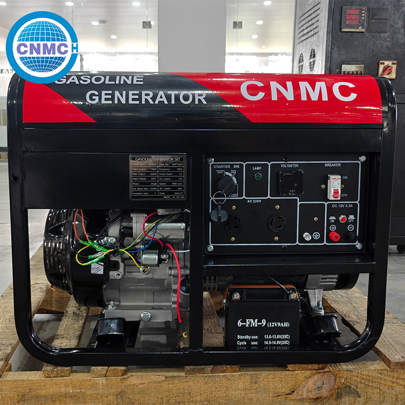 motor de fuente de alimentación de emergencia para uso fuera del hogar del grupo generador de gasolina de baja potencia