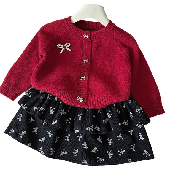 Knitted autumn set