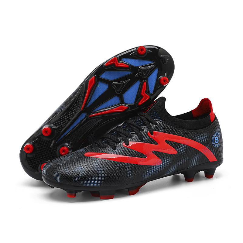 Soccer Shoes Men Kids Studded Training Boots For Artificial Turf_voghion.com