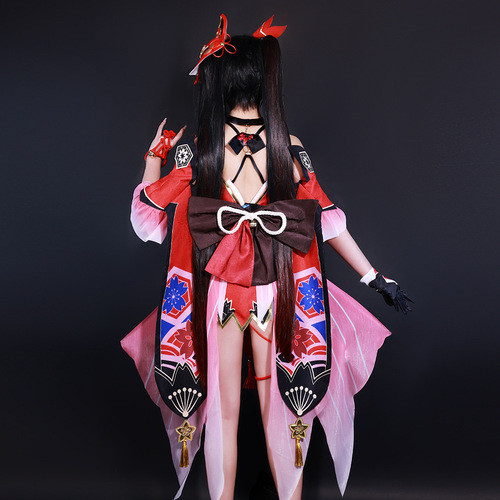 Fog City Collapse Star Dome Railway Cos Suit Masked Fool Hanabi cosplay game two-dimensional animation suit female
