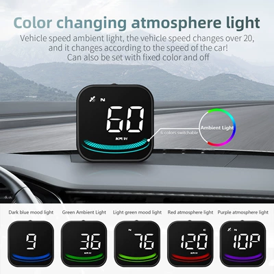 Vehicle HUD Hud Vehicle Gps Speedometer
