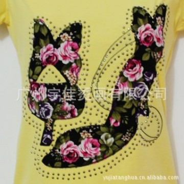 厂家直销服装烫画 无纺布袋烫画 广告包装厂袋画 来图做烫画