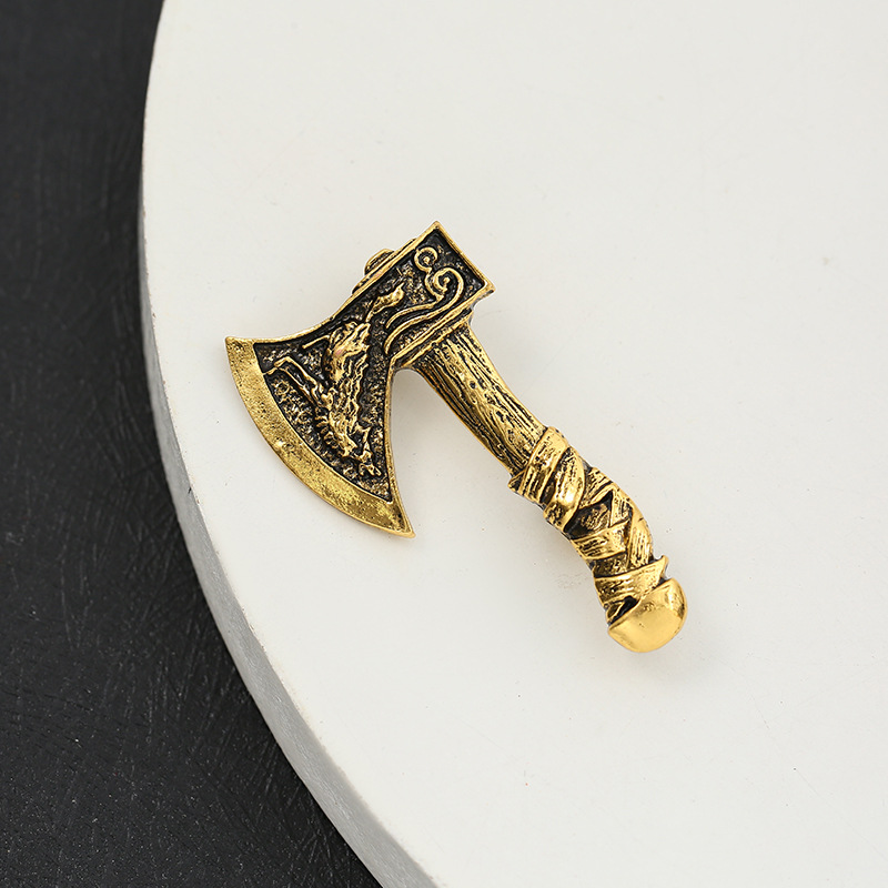 Simple Style Axe Alloy Enamel Women's Brooches display picture 2