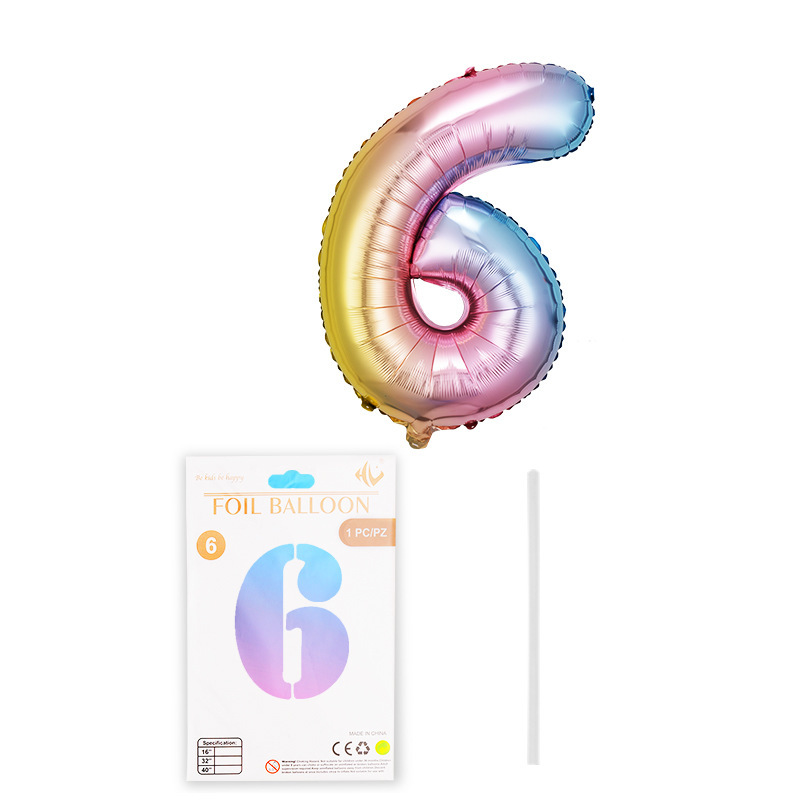 Película de aluminio de 16 pulgadas globo digital tapa dura papel de embalaje independiente tarjeta bola de papel de aluminio decoración de fiesta de cumpleaños al por mayor