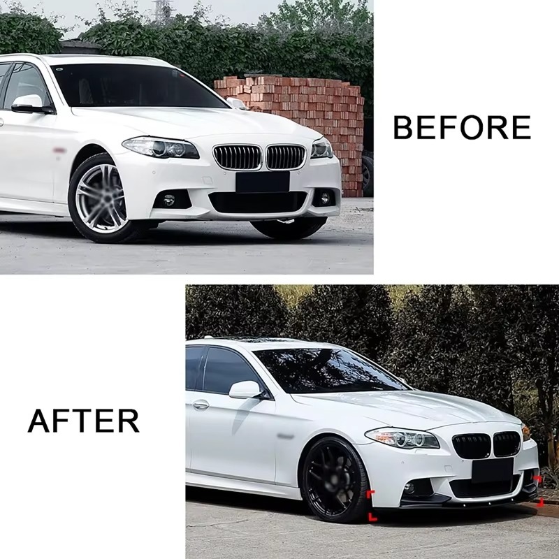 Suitable for Bmw 5 Series F10 Bumper Front Spoiler 2011-2017
