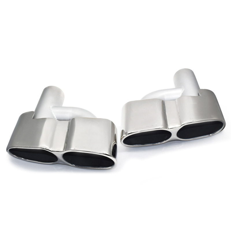 Suitable for Benz S-level W221S300350S500S600 exhaust pipe modification S65AMG four-outlet tail throat tail nozzle
