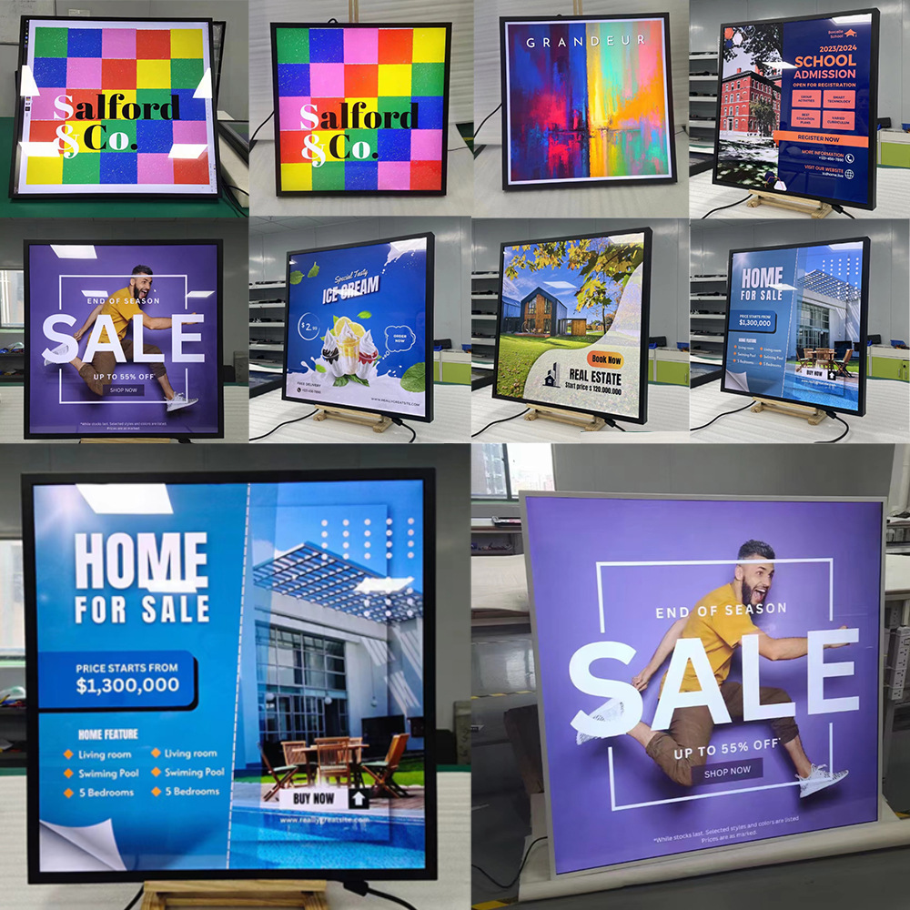 19.2寸26寸29.6寸33.3寸39.4寸45.4寸4K正方形显示屏广告机显示器