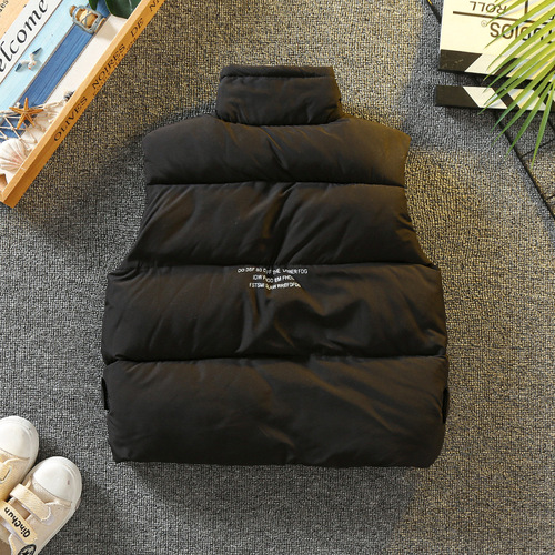 Boys and girls vests  autumn and winter new baby style vests children's style warm windproof cotton clothes winter clothes