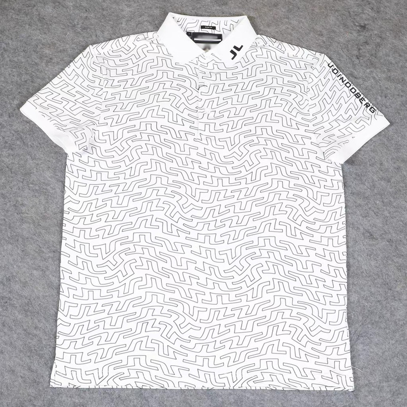Hot sale golf clothes men's golf clothes short sleeve stretch sports breathable quick-drying golf t-shirt can be set