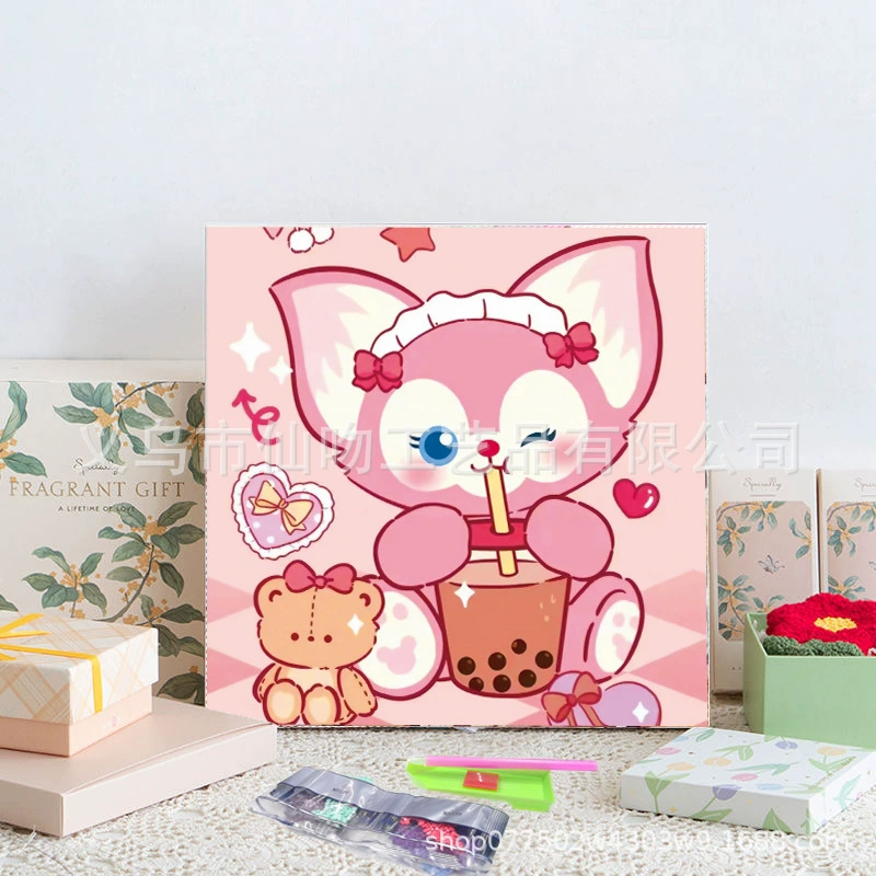 Алмазная мозаика 20×20 см, детская анимационная панно, полная выкладка, новый стиль, ручная работа DIY, декор для гостиной