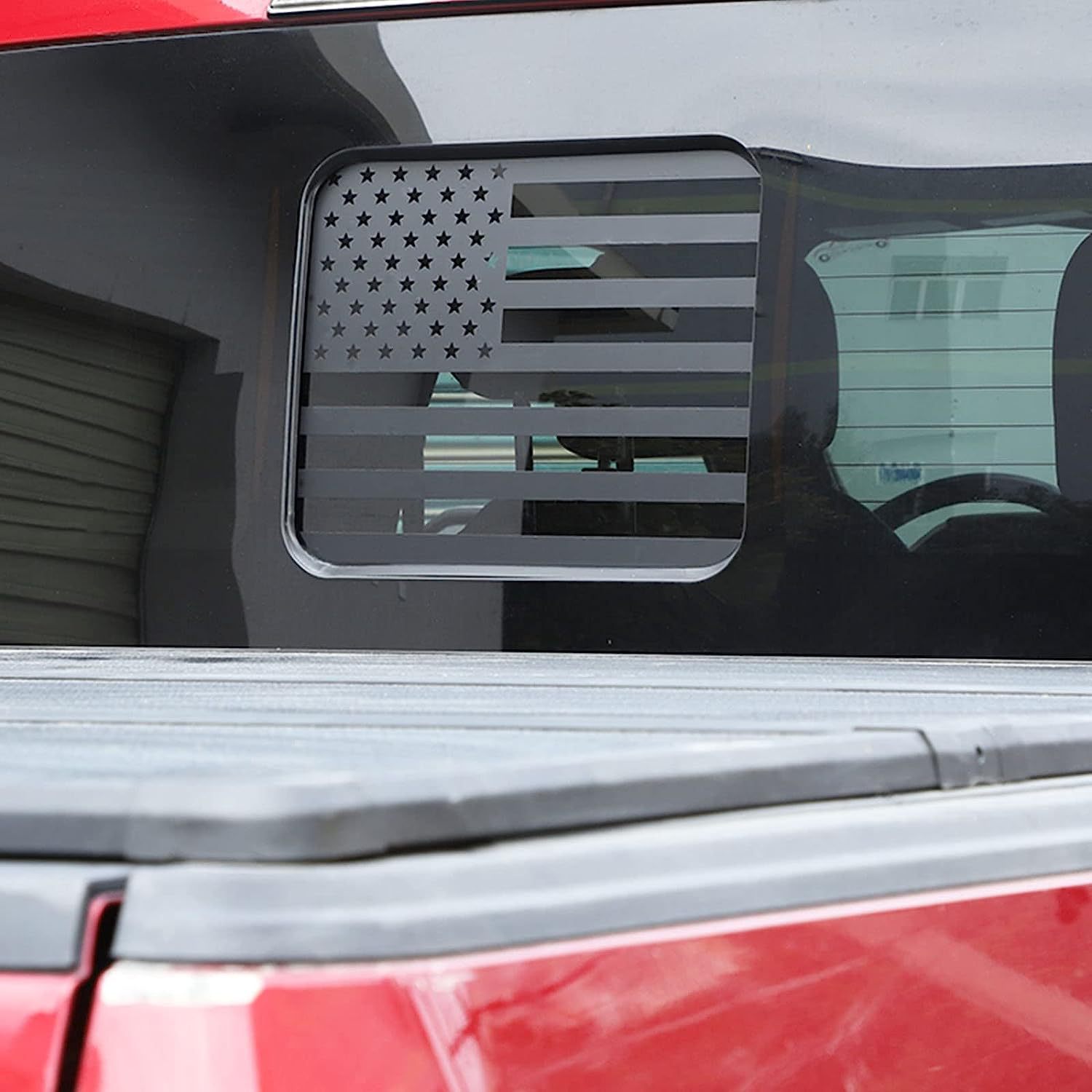 Aplicable para Ford Ventana trasera de la bandera de los Estados Unidos Auto pegatinas F150 F250 Ventana de vidrio vinilo pegatinas