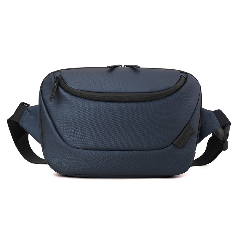 WEPOWER nuevo tipo de bolso de pecho a prueba de agua de gran capacidad, bolso de hombro casual de viaje diario, bolso de cintura para hombres
