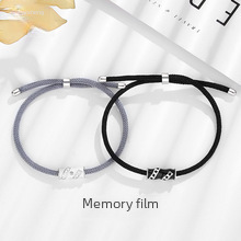 Klassischer Sterlingsilber Moissanit Diamant Partnerring Set_voghion.com