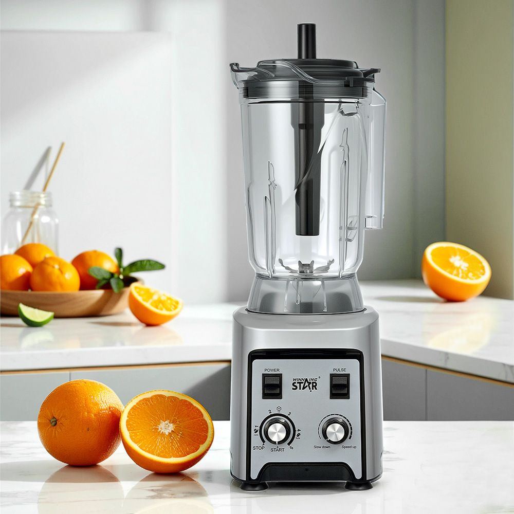 Winning star crossover doméstico 5L cocina exprimido jugo de leche de soja batido multifuncional de alta potencia para romper paredes