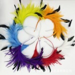 亚马逊羽毛秧歌舞蹈羽毛头饰铁丝花拉丁舞表演发箍时尚达人发箍