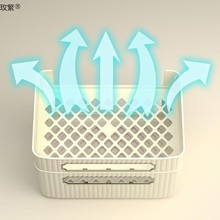 wifi路由器收纳盒电视机顶盒置物架插座电线整理神器无线光猫