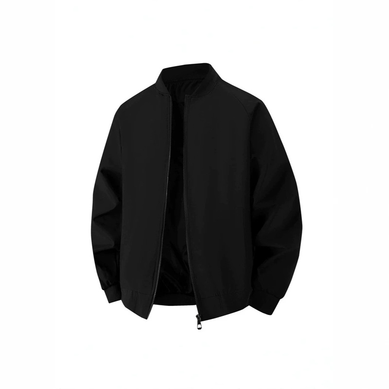 2026 New Men's Jacket Autumn Spring American Retro Solid Color Baseball Jacket Pilot Coat Men's Thin Style 2026 New Men's Jacket Autumn Spring American Retro Solid Color Baseball Jacket Pilot Coat Men's Thin Style