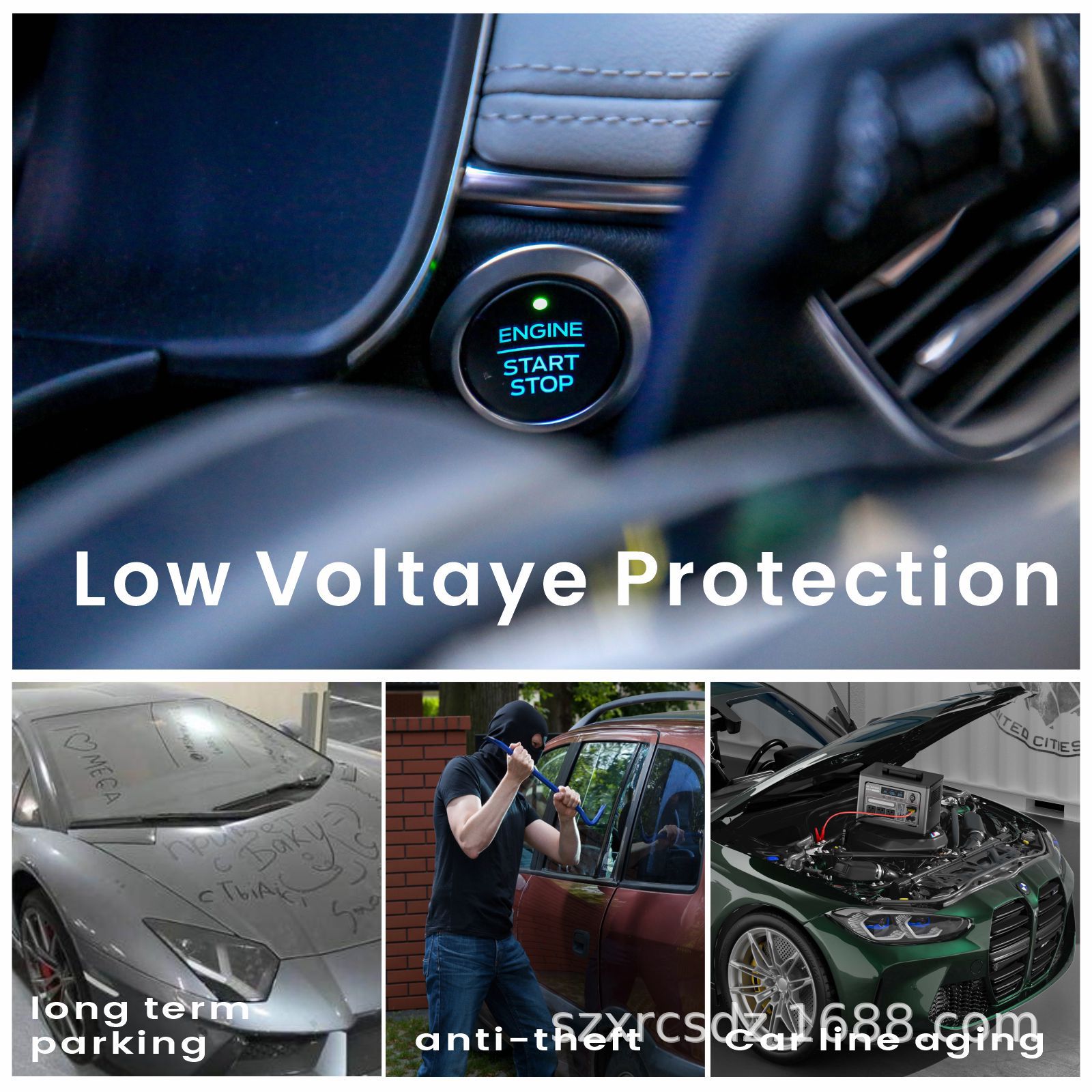 Car Battery Disconnect Switch Accessories Battery Negative Terminal Anti-Leakage