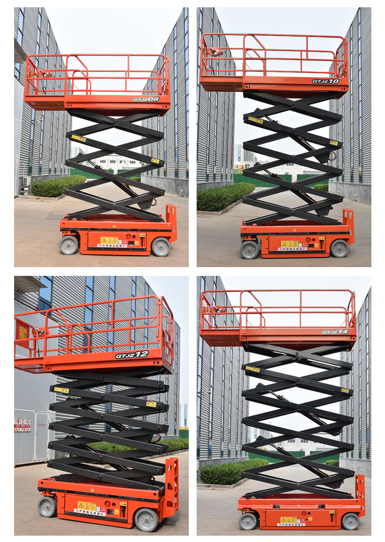 Fully Automatic Lift Platform, Electric Platform, Hydraulic Small-Scale Aerial Work Lift, Mobile Scissor-Type Lift