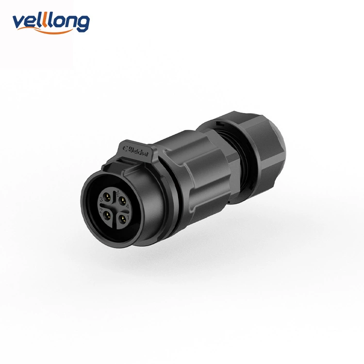 IP68 waterproof power socket connector EW-LP16 panel plastic 2/3/4/5/7/8/9 aviation plug