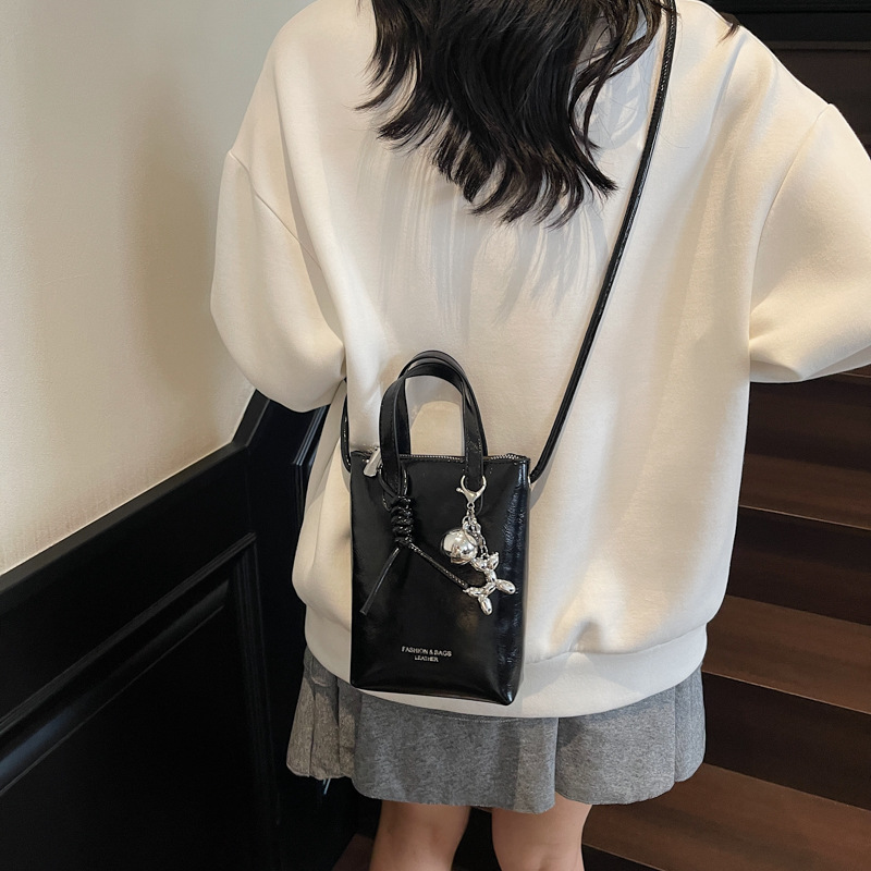 Mini piccola per donna 2025 estate nuova moda trendy borsa a secchiello versatile tracolla per telefono_voghion.com