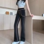 显瘦秋冬辣妹运动喇叭裤