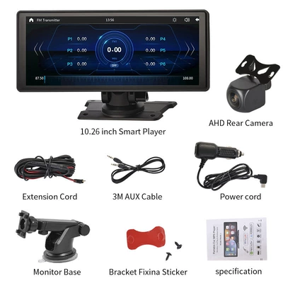 Cross-Border 10.26-Inch 4K High-Definition Car mp5