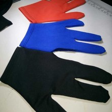 打台球手套手套球房台球公用三指手套防滑冰丝左撇子