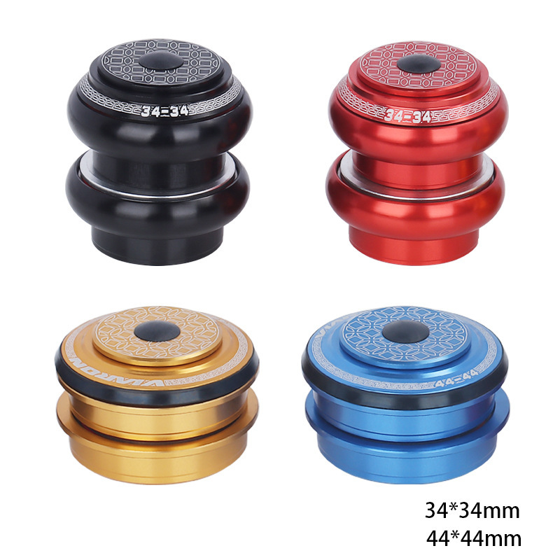 viaron mountain road bike Bowl set aluminum alloy Peilin frame head Bowl 34 44mm bicycle repair accessories