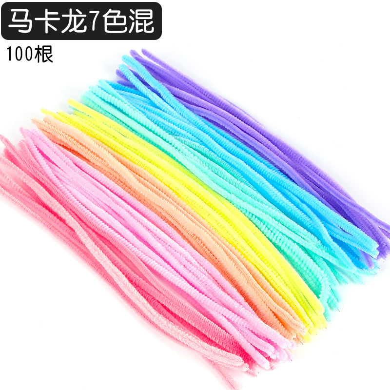 마카롱 7색혼합 100개