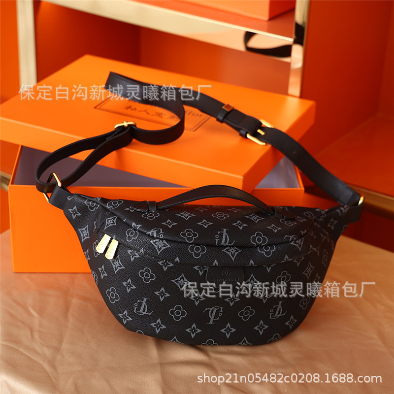 Moda retro bolso de la cintura para las mujeres estilo coreano 2023 primavera nuevo estilo coreano bolsa de pecho de gran capacidad bolsa de moda bolsa de mensajero del hombro para las mujeres