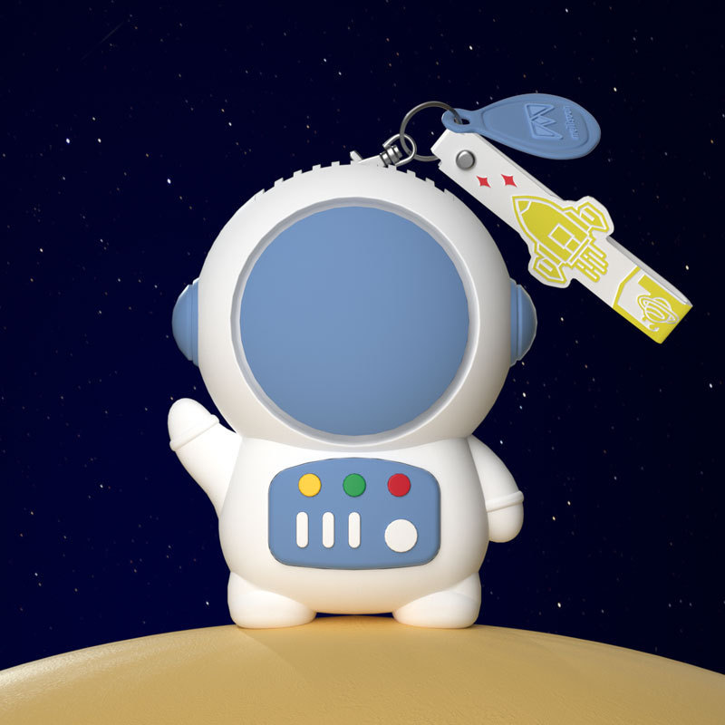 新型アニメ宇宙人ファンストラップ携帯学生かわいいミニusb充電手持ち無葉小ファン|undefined