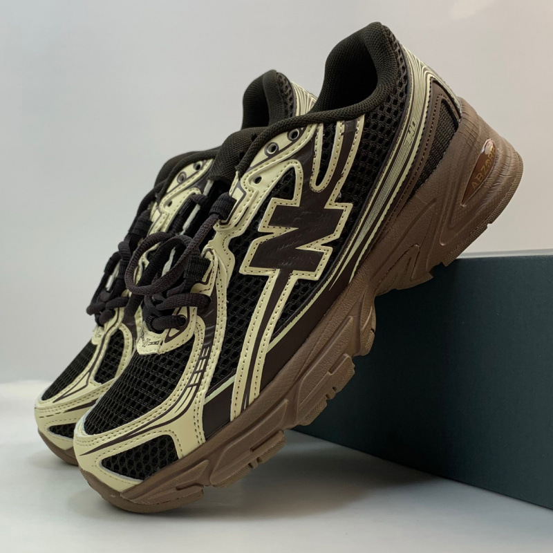 NB 740 Dad Shoes British Retro Lightweight Breathable Running Shoes for Men and Women, Casual Running Shoes for Daily Commuting