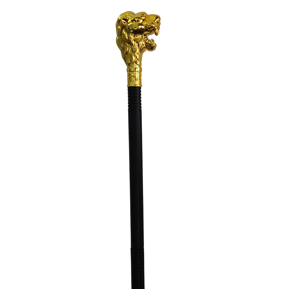 Juego de rol para niños Halloween Nuevos accesorios de juguete navideños extraños Cabeza de león Cetro Scepter