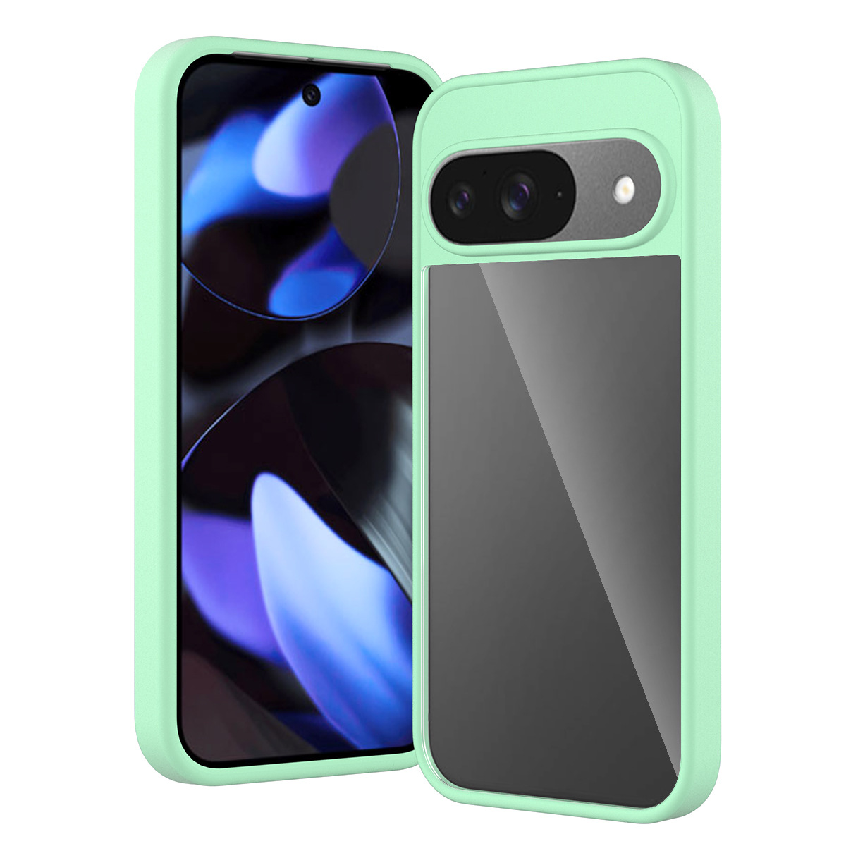 Aplicación transfronteriza Google PIXEL 9/9Pro mate transparente cubierta de cerveza 10pro caja del teléfono móvil más duro 2.0mm anti-caída