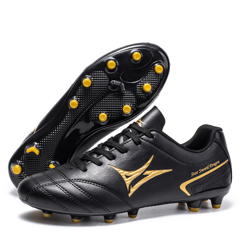 跨境2025新款字母长钉soccer shoes成人足球鞋青少年儿童学生长钉|undefined