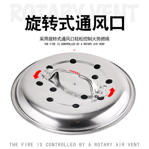 Wood-burning stove, barbecue stove for home use, rural wood charcoal stove, carbon stove manufacturer, heating stove for outdoor and indoor use