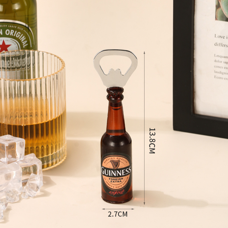 Abrebotellas de cerveza de celebridades de Internet, imanes para refrigeradores de moda personalizados, mini destornillador de cerveza al por mayor