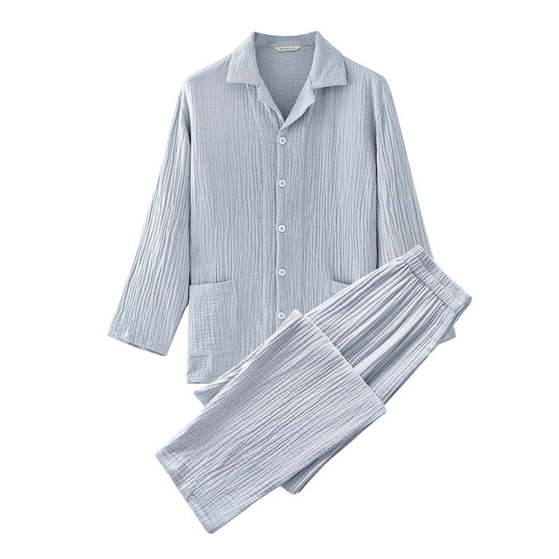 3 층 원사-남성-회색