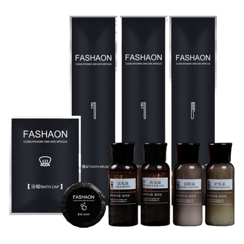 卸売り星ホテル使い捨て洗面用品高級クラブ民宿ホテル専用歯ブラシと歯磨き粉セット