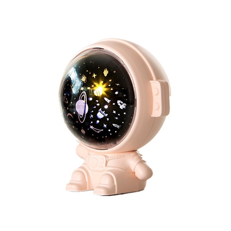 創意宇宙飛行士星空灯USB充電音楽伴寝投影雰囲気灯宇宙飛行士満天星小夜灯|undefined