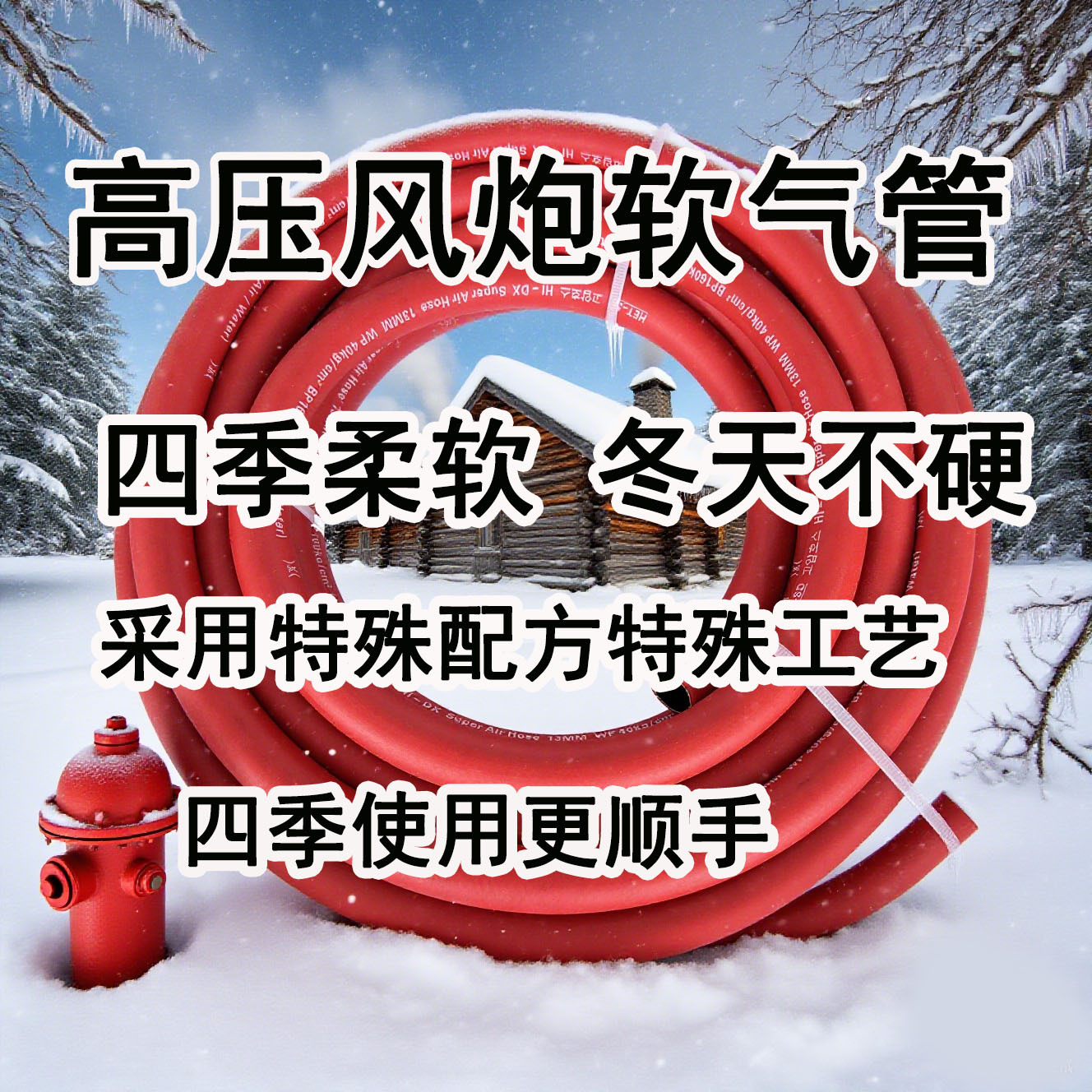 涤纶全编织空气机打磨机专用耐磨耐寒耐腐蚀耐高压软管 小风炮管